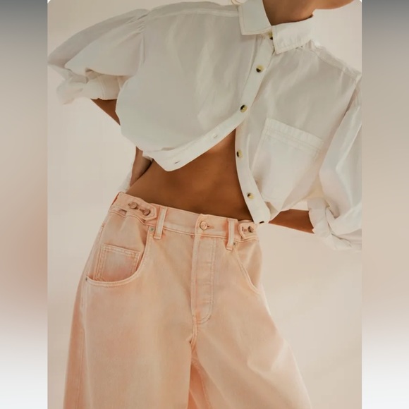 NWT Free People We The Free Electric Feels Jeans 32 $128 - Picture 5 of 12